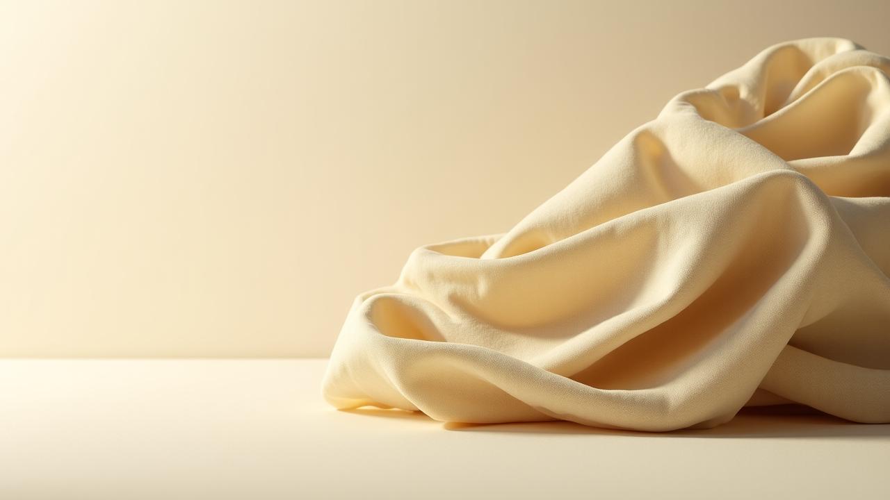 Soft tactile fabrics and architectural shadows