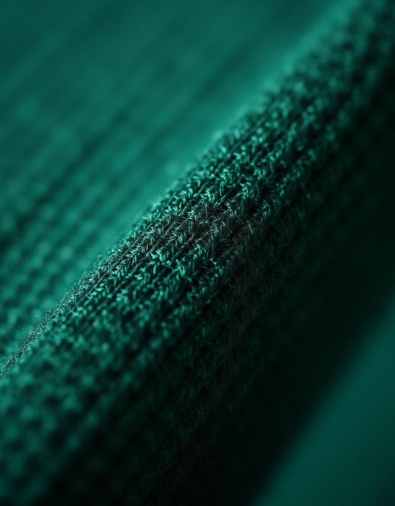 Minimalist Recycled Polyester Knit Sweater